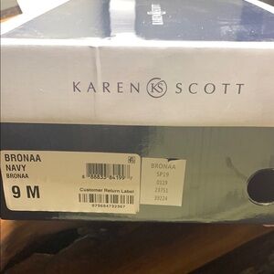 Karen Scott Navy Home Accent